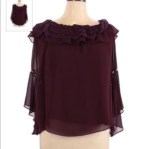 WHITE HOUSE BLACK  MARKET BLOUSE